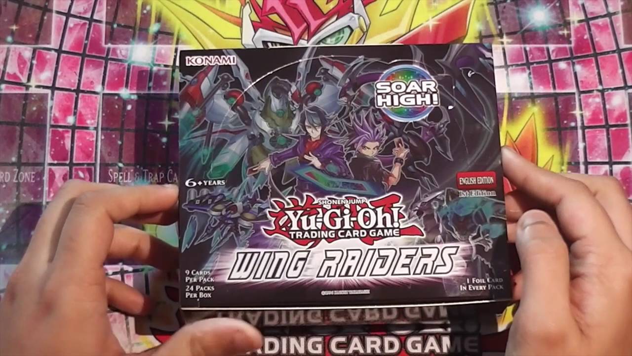 Yu-Gi-Oh! Wing Raiders Box Opening TCG English!