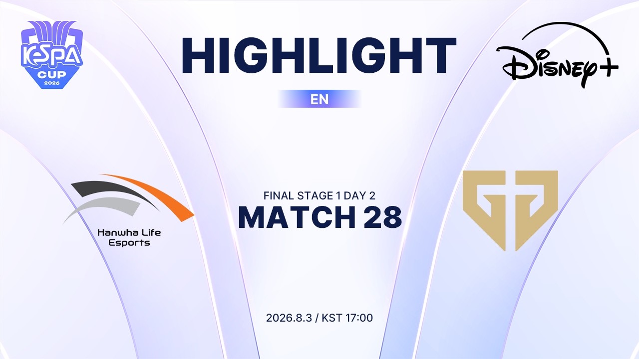 HLE vs GEN HIGHLIGHT | MATCH 28 | 2026 LoL KeSPA CUP
