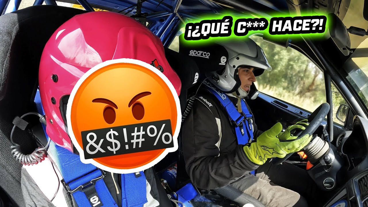 *casi* tengo mi PRIMER accidente EN UN RALLY por CULPA de ESTO