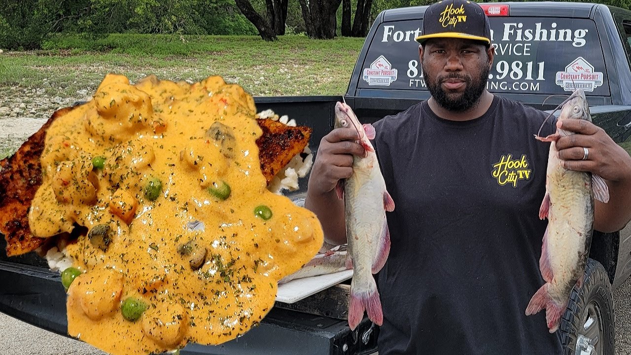 This Catfish Honey Hole Is Loaded (Catfish Catch Clean Cook)