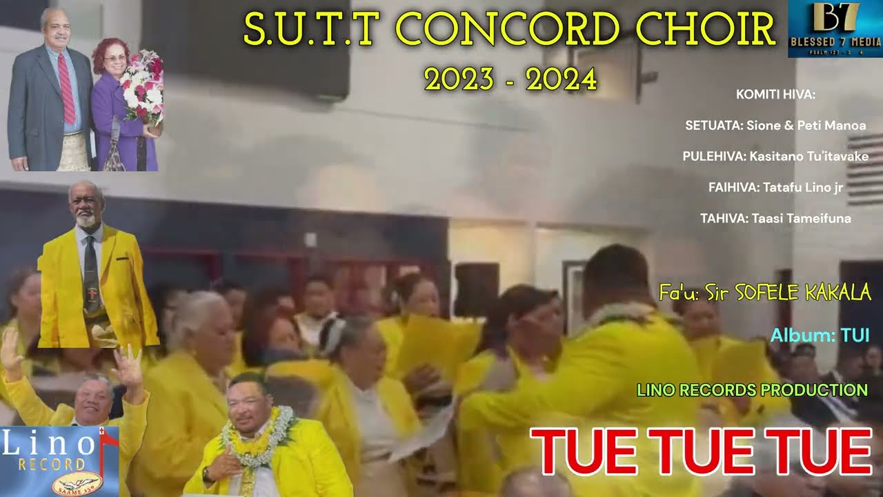 TUE TUE TUE / S.U.T.T CONCORD CHOIR / Sir Sofele Kakala / Re-Master 2026 (c)