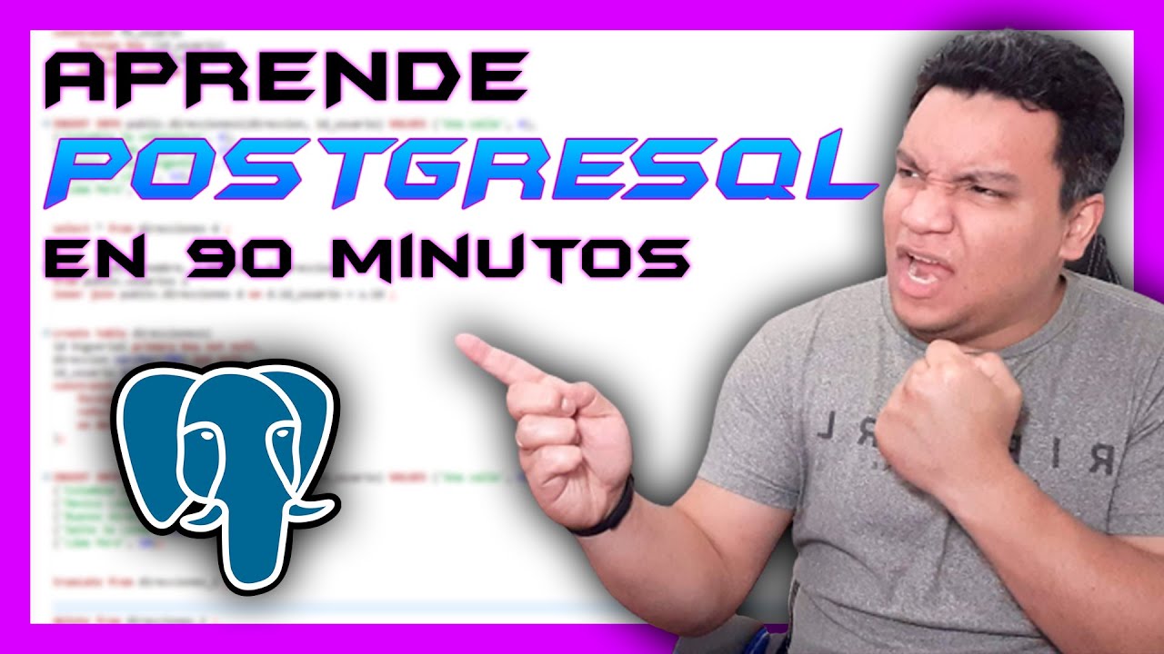 ⚡️ ¡Aprende POSTGRESQL como un PRO en menos de 2 horas! - Curso Básico con DBeaver