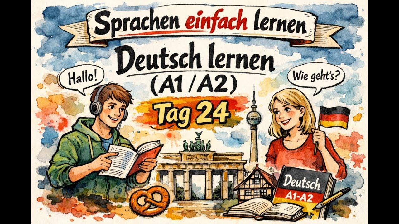 Tag 24 | Deutsch lernen A1-A2 