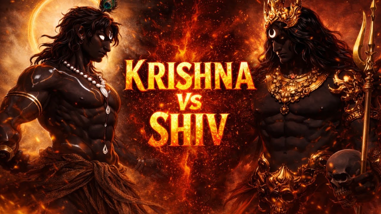 Krishna vs Mahadev | Dharma Meets Destruction | Hindi Dark Rap