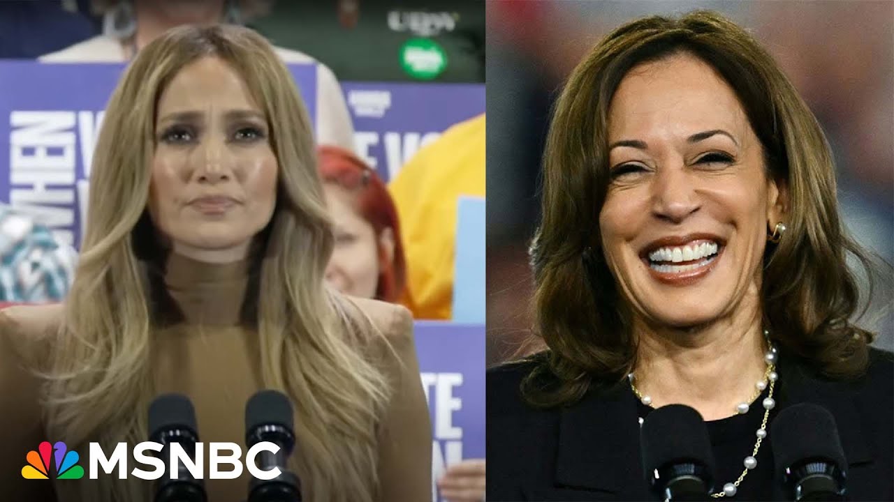 'Your vote is power': Jennifer Lopez joins Kamala Harris at a campaign rally in Las Vegas