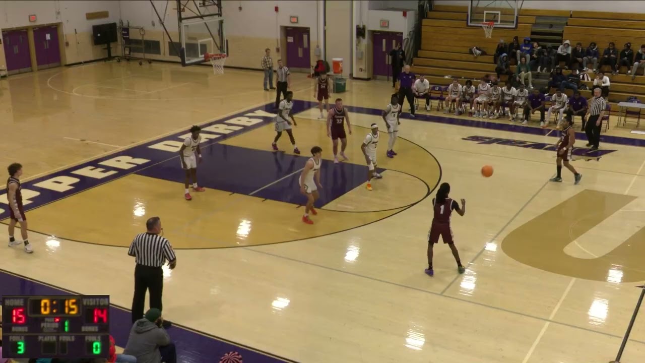 UDHS Boys Basketball vs Conestoga 2025