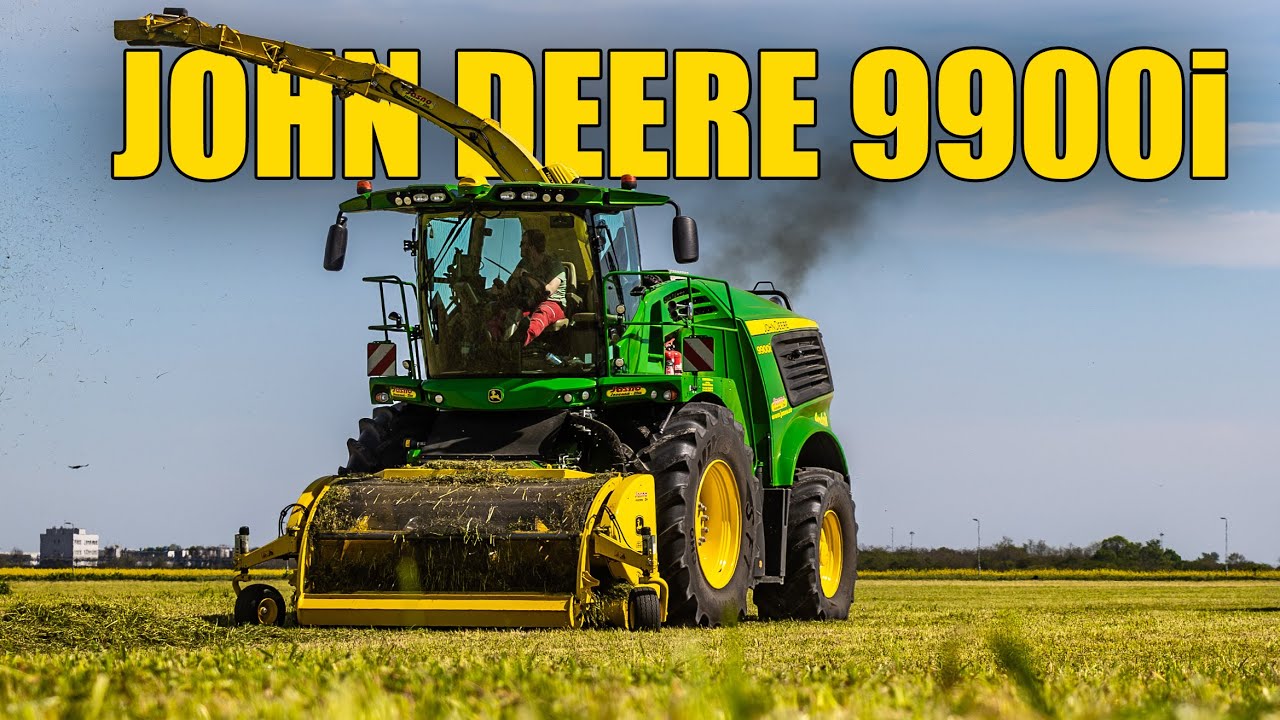 Senáž tráv 🌾 JOHN DEERE 9900i POV/Gopro