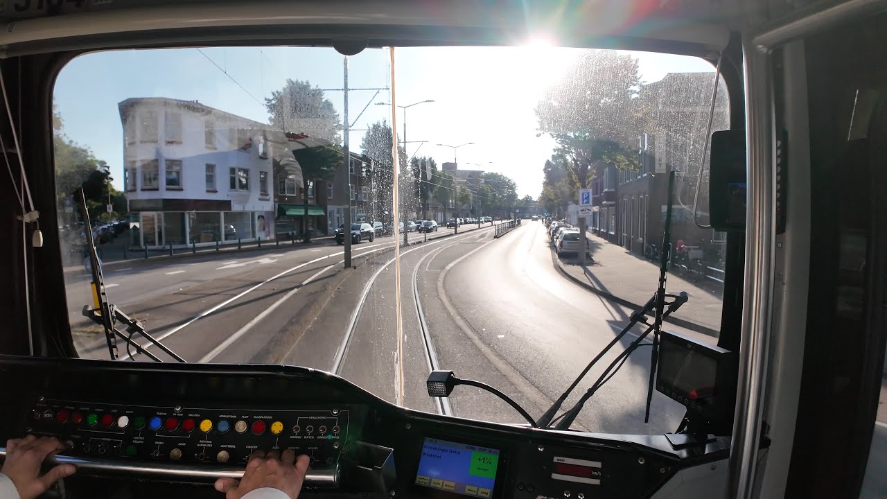 1️⃣ POV Tram 1 Delft Tanthof - Scheveningen Noord | The Hague, The Netherlands | 4K cabview GTL-8