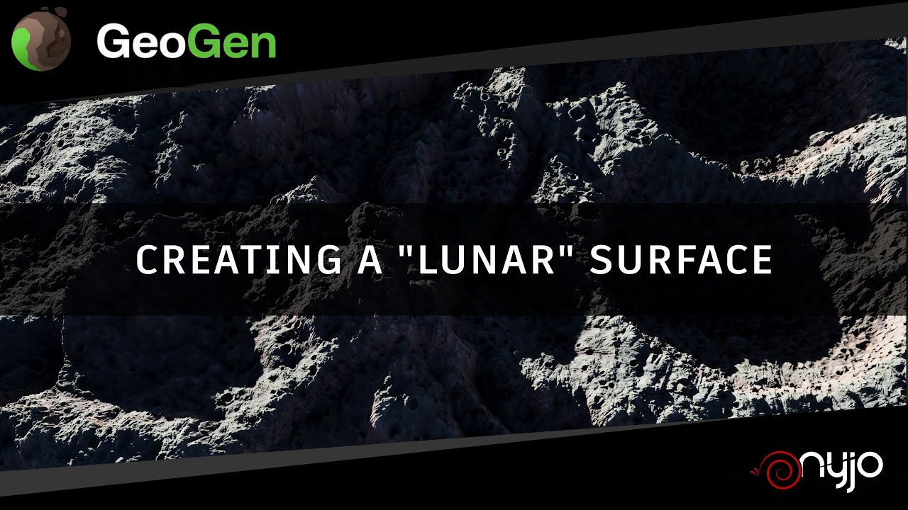 CGPills - Creating a lunar surface with GeoGen