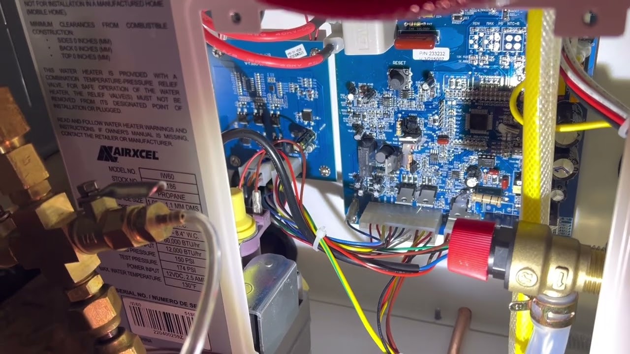 SUBURBAN TANKLESS WATER HEATER won’t light