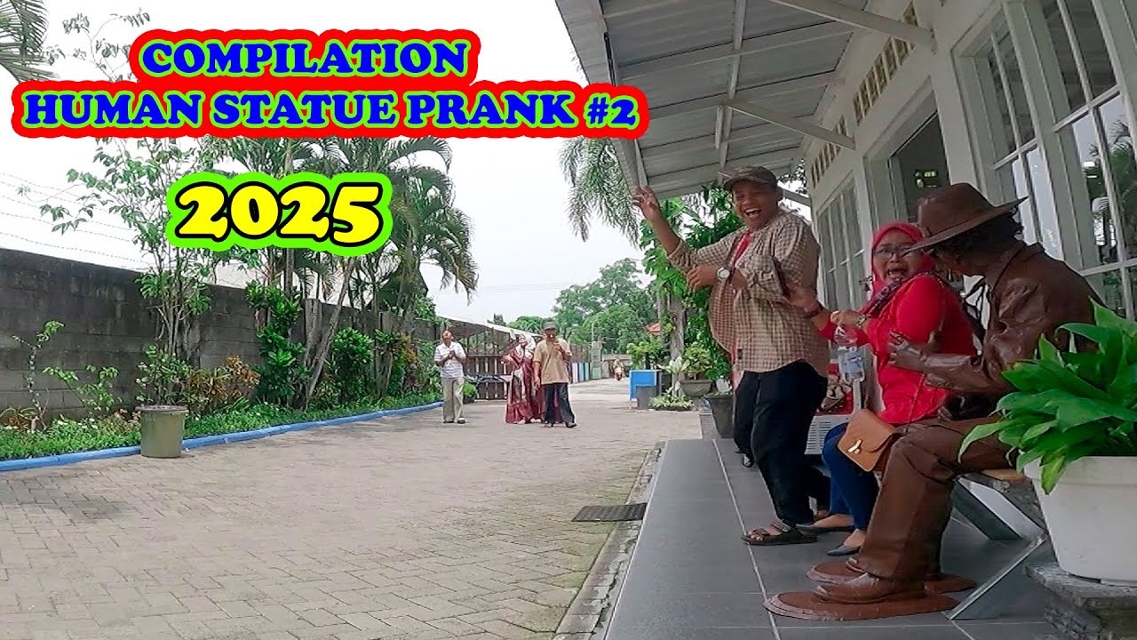 Kompilasi Prank Patung Terbaik 2025 #2