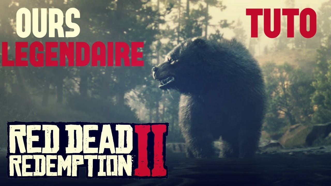RED DEAD REDEMPTION 2 - Comment chasser l'OURS LEGENDAIRE [ASTUCE]