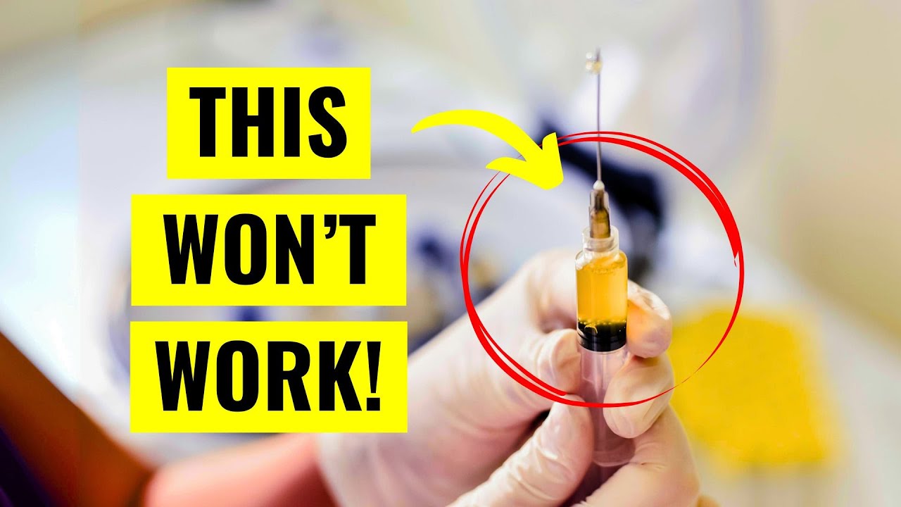 Why Your PRP Injection Might Be Useless (Unless You Ask THIS)