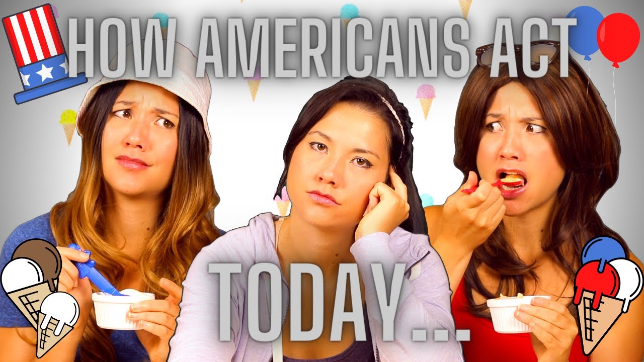 How Americans act today...