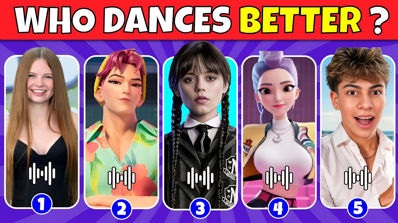 Угадайте, кто танцует? 💃 Эбби Саджа, Руми, Салиш Маттер, Кинг Ферран и That Girl Lay Lay 🎤🎶