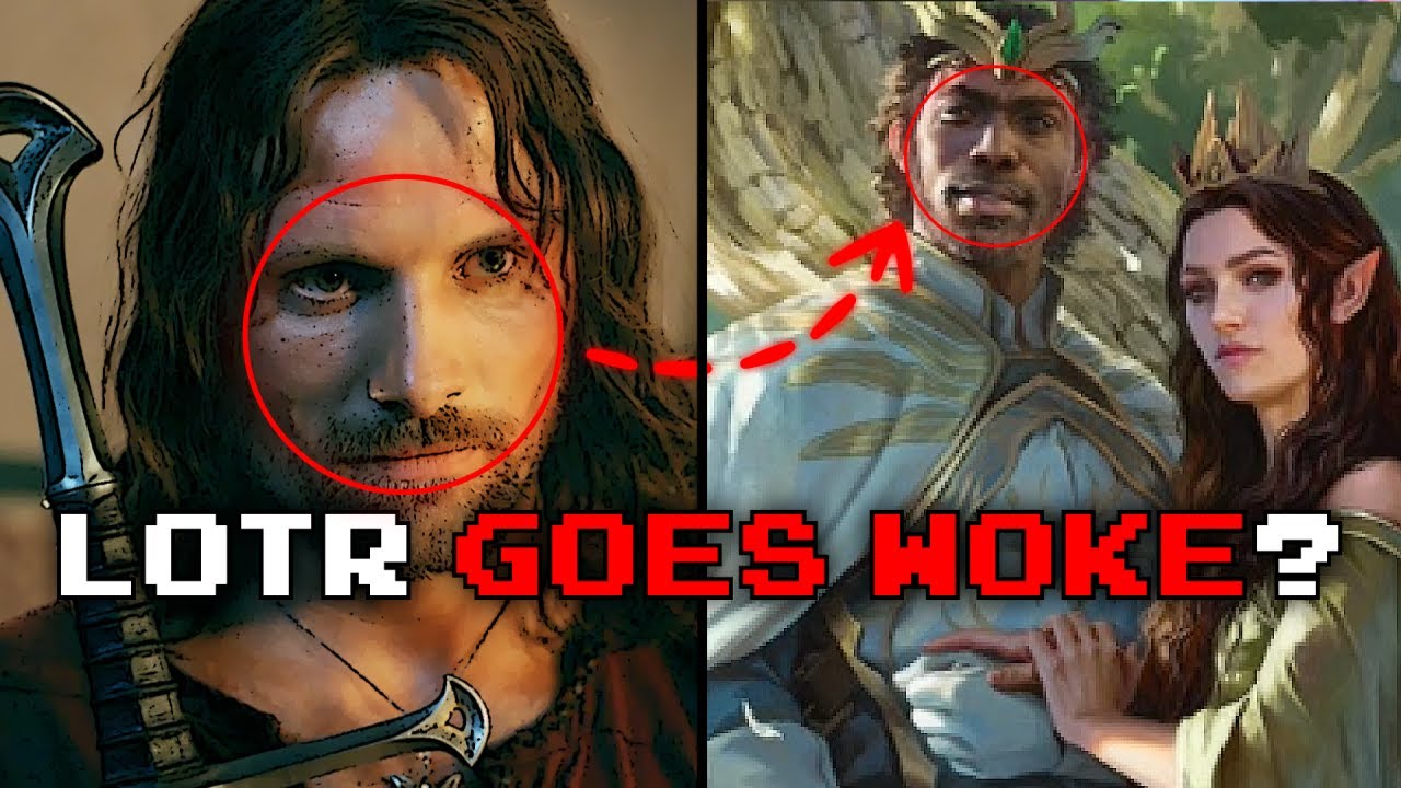 aragorn is black now get over it losers