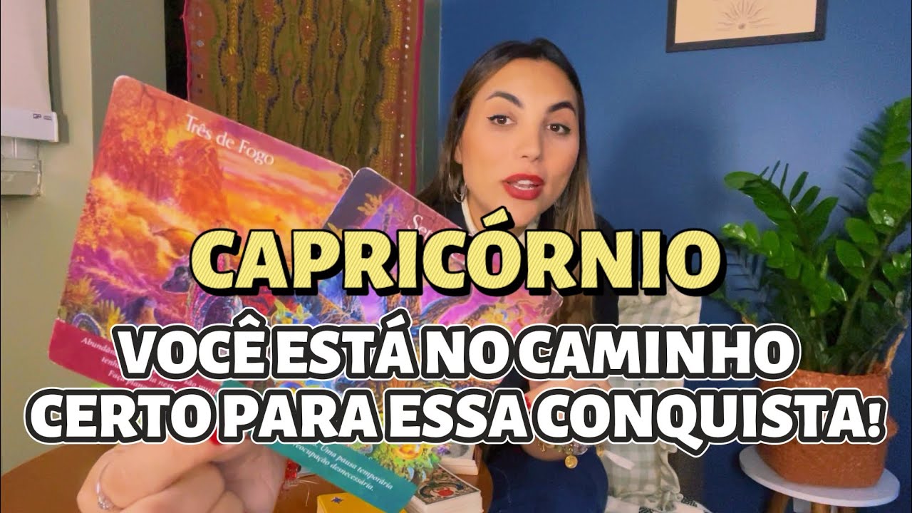 ♑️CAPRIC&Oacute;RNIO A Partir de Agora, Voc&ecirc; Viver&aacute; Um Grande Progresso! 