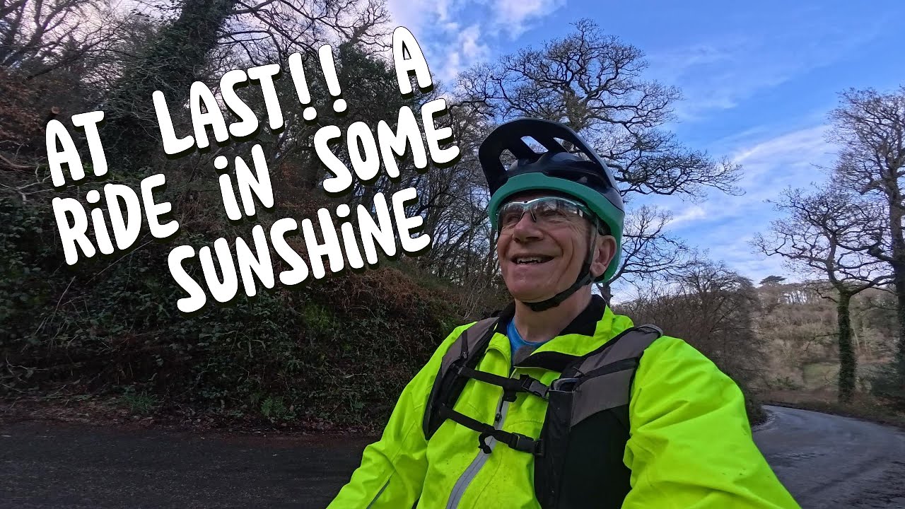 At last, a sunny Sunday ride in the Tamar Valley