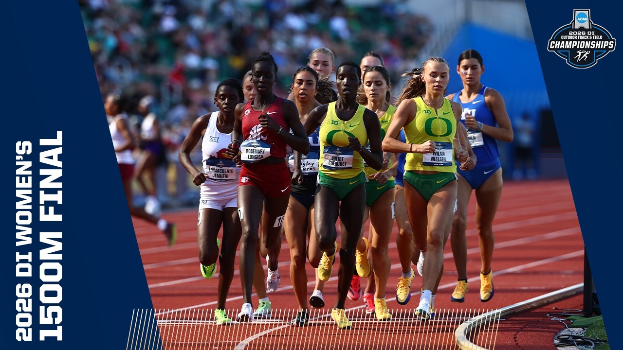 Women's 1500m Final - 2026 NCAA outdoor track and field championships