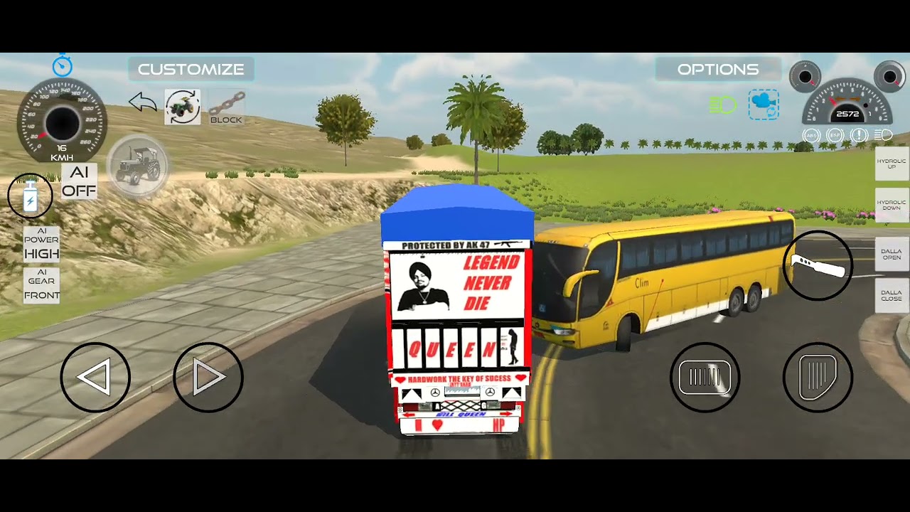 game video || tractor game 🫢😃 || #trending #viral #gaming #video 