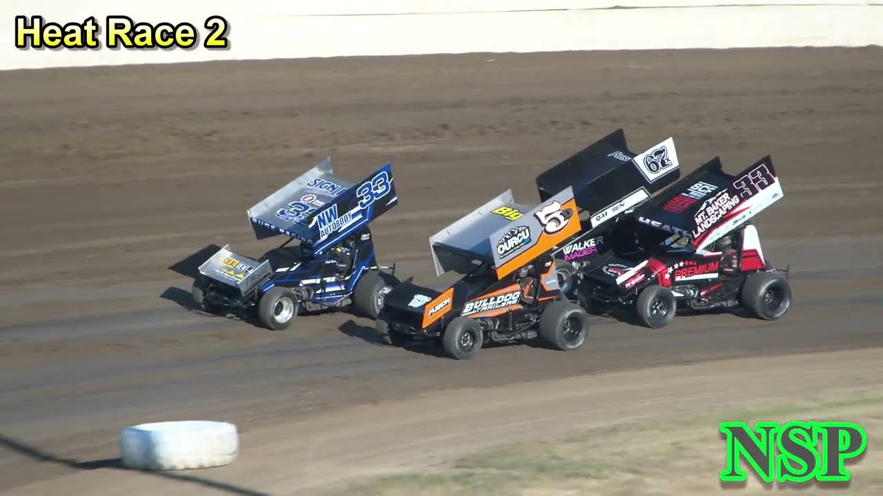 June 28, 2025 360 Sprints Hot Laps, Qualifying, Heat Races & A-Main Grays Harbor Raceway