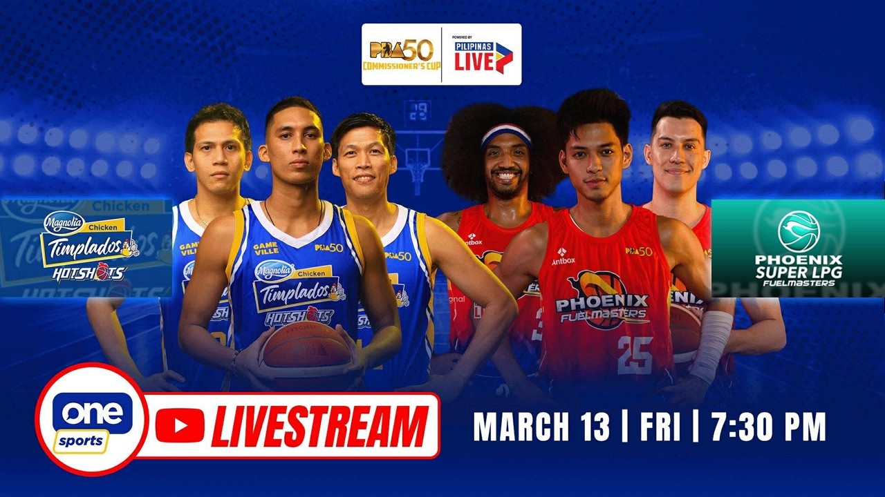 LIVE: MAGNOLIA vs PHOENIX | PBA 50 COMMISSIONER’S CUP | MARCH 13, 2026