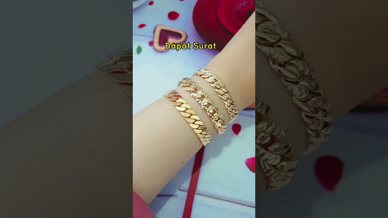Gelang Rantai Sisik Naga Kesukaan Pria dan Wanita 😍