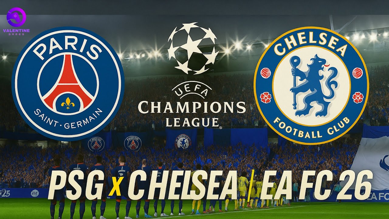 EA FC 26 Quem leva a taça? PSG x Chelsea | Final UEFA Champions League | (Gameplay #PC PT-BR)