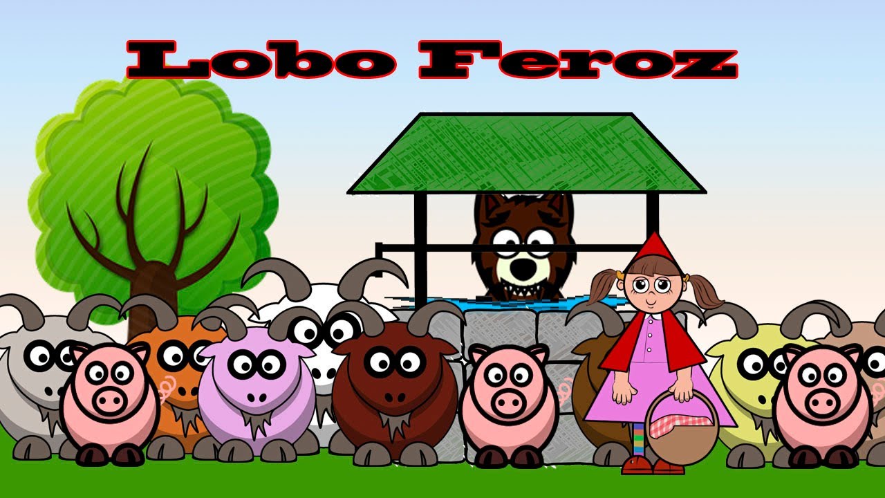 LOBO FEROZ: Tres Cerditos, Caperucita Roja y los Tres Cerditos