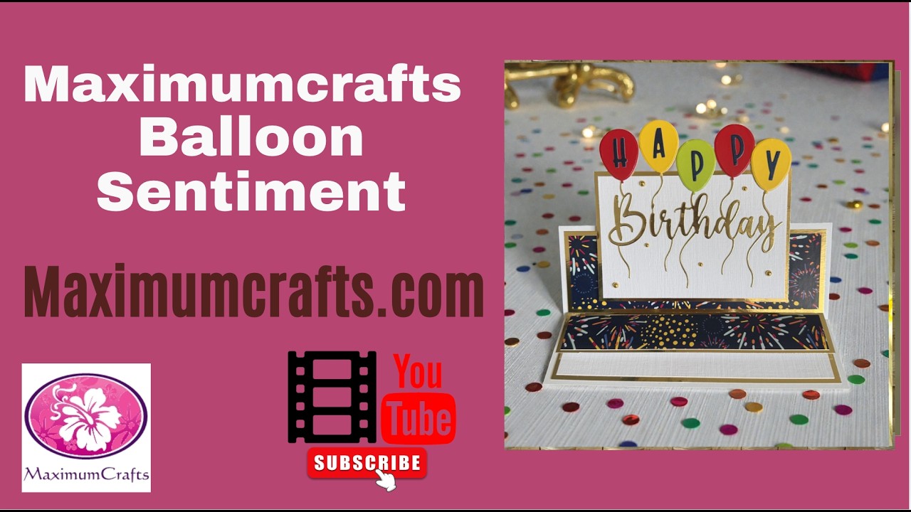 Maximumcrafts Balloon Sentiment