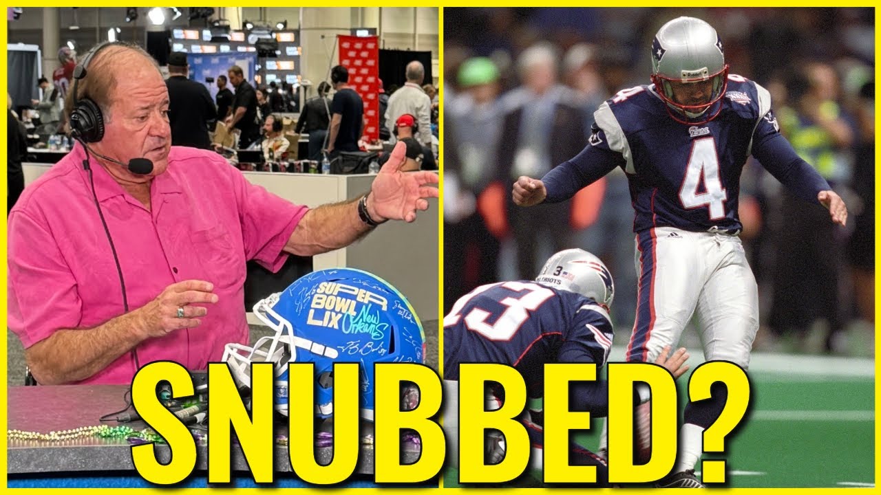 Chris Berman WASN'T SURPRISED That Adam Vinatieri Did Not Get Elected to the Hall of Fame