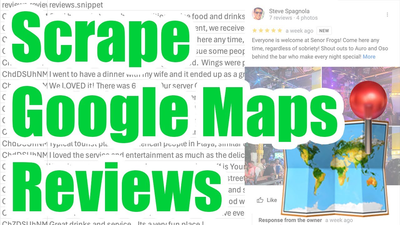 No-Code Google Maps API Reviews Scraping with SerpApi
