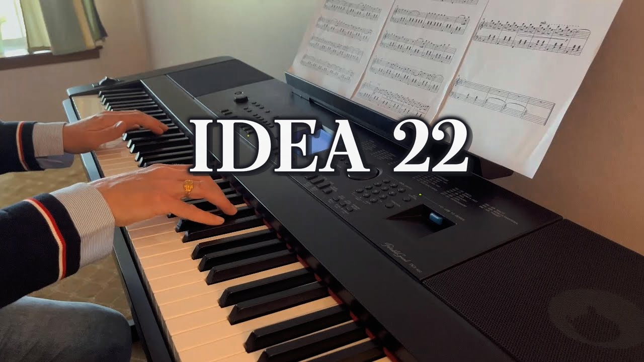 Idea 22 - Gibran Alcocer | Piano Cover