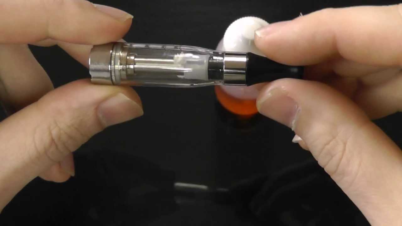 How to Fill a Vision eGo Clearomizer (aka CE4+ or Stardust Clearomizer)