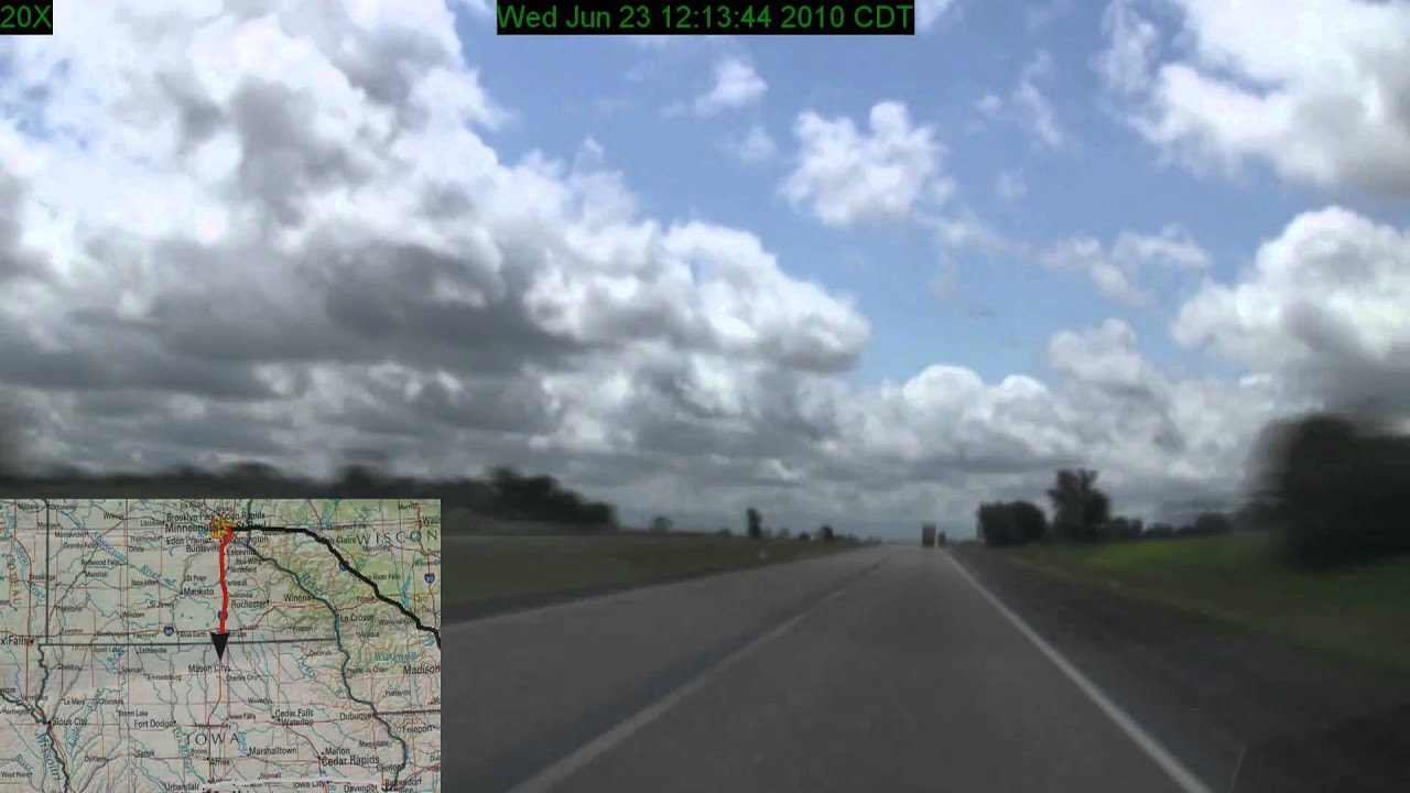 2010 Road Trip Timelapse 13 - 2010-06-23 - Saint Paul, MN to Overland Park, KS