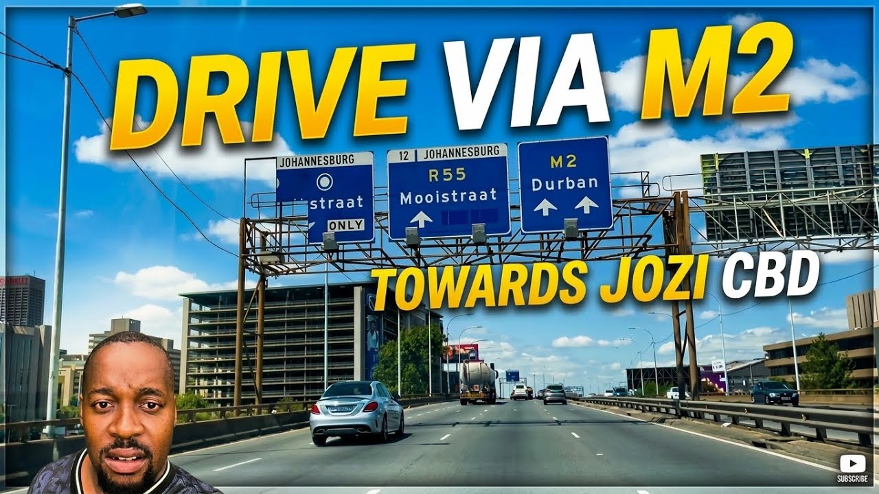 Into the Heart of Jozi | M2 Highway Drift Johannesburg #Jozi #M2Highway #SouthAfrica DrivingPOV