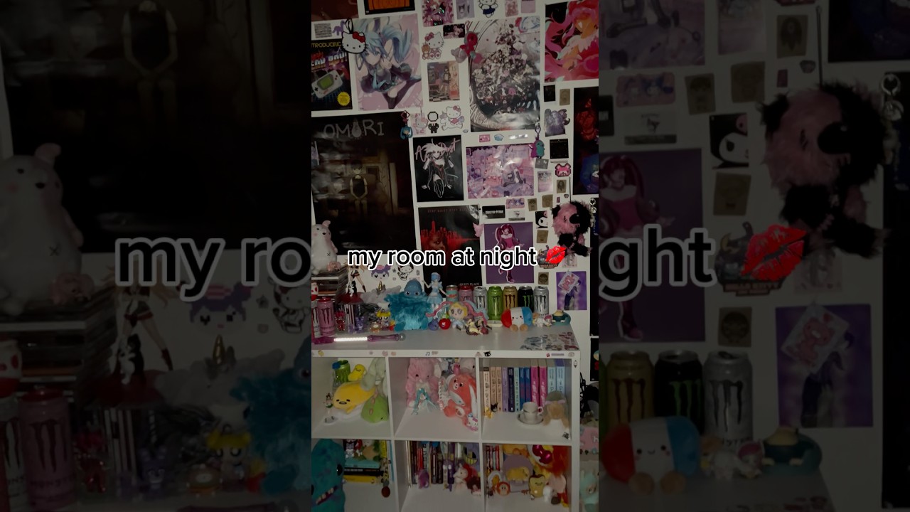 #altroom #anime #sanrio #cluttercore #maximalist #maximalistdecor #vocaloid #anime #miku #roomtour