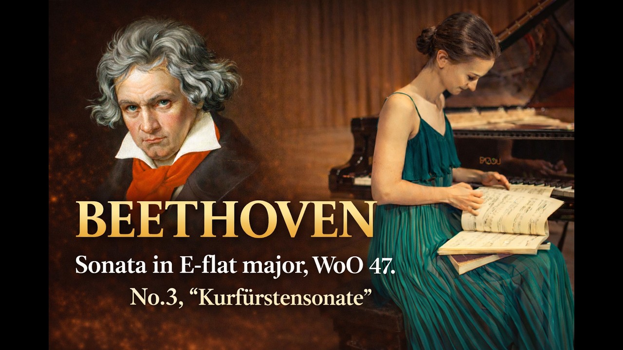 Beethoven - Sonata in D Major,  WoO 47 No. 3, 