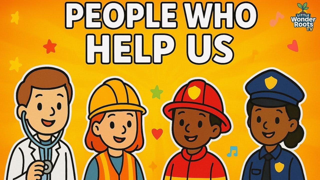 People Who Help Us Song | Community Helpers for Kids