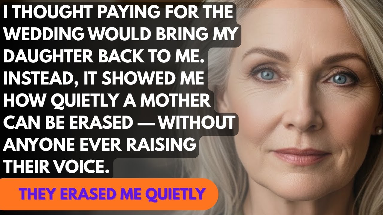 I Paid for My Daughter’s Wedding—Then Opened the Invitation and Realized I Was Never Meant to Be...