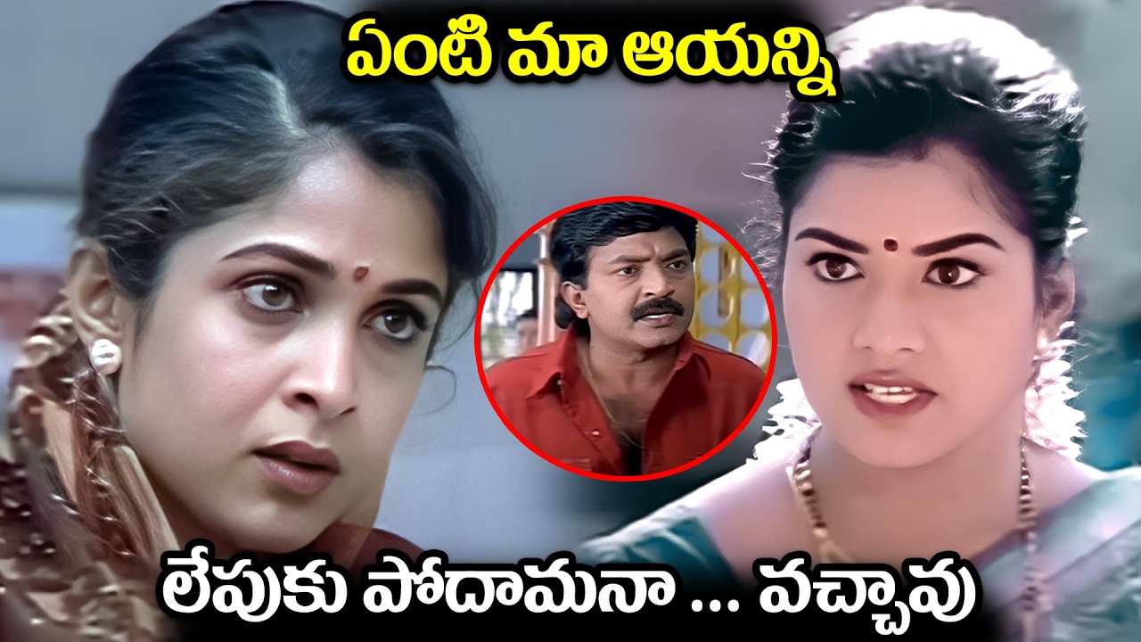 ఏంటి మా ఆయన్ని లేపుకు పోదామనా Rajashekhar And Ramya Krishnan Super Hit Interesting Scenes