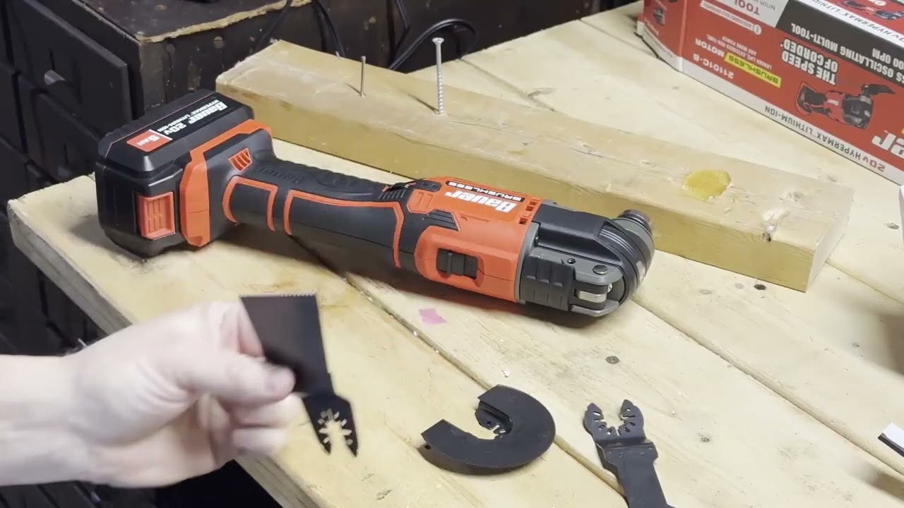 Bauer Oscillating Multi tool - Common Sense DIY
