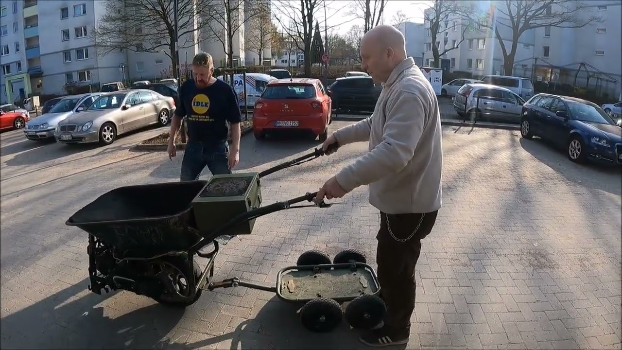 Martins fahrende Schubkarre