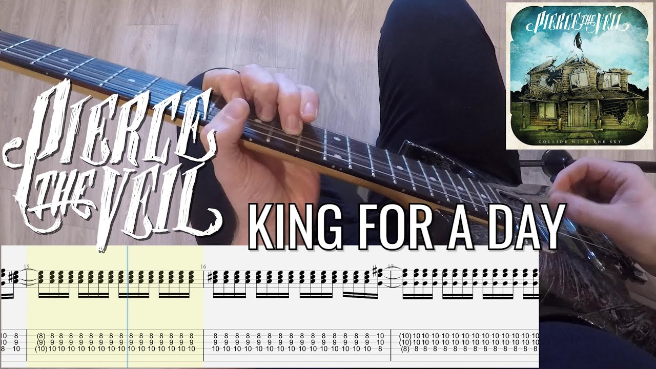 Pierce the Veil – King For a Day (feat. Kellin Quinn) Full PoV Guitar Lesson With Tab