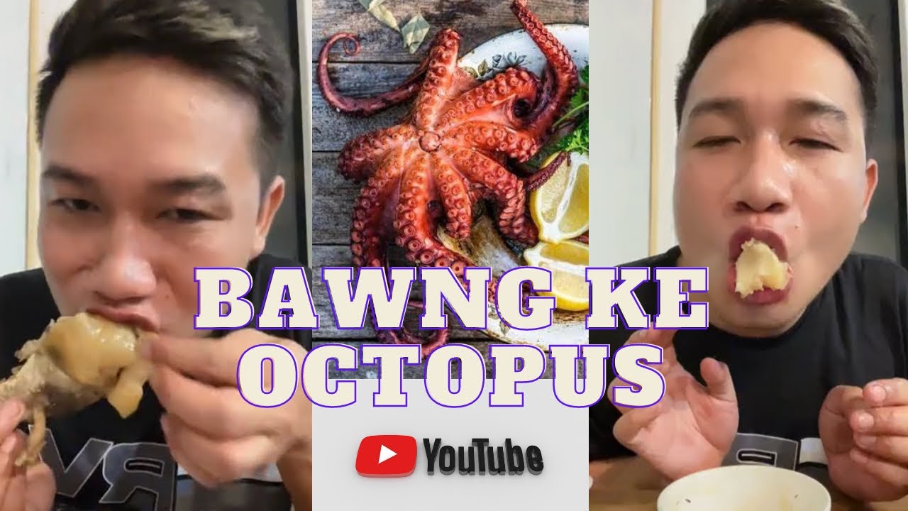 MUKBEN: Octopus + Bawng Ke (Noodle Soup Chawhchawrawi)