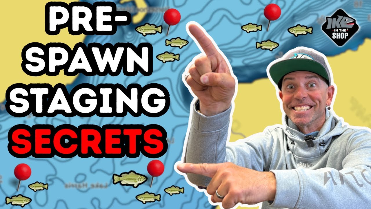 🔥The Secret to Catching Pre-Spawn Bass! 🎯 How to Find Staging Fish  🎣