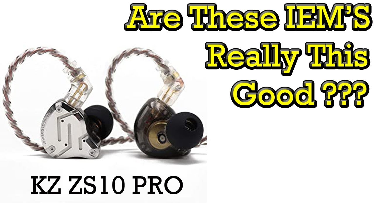 Обзор/демонстрация наушников KZ ZS10 PRO