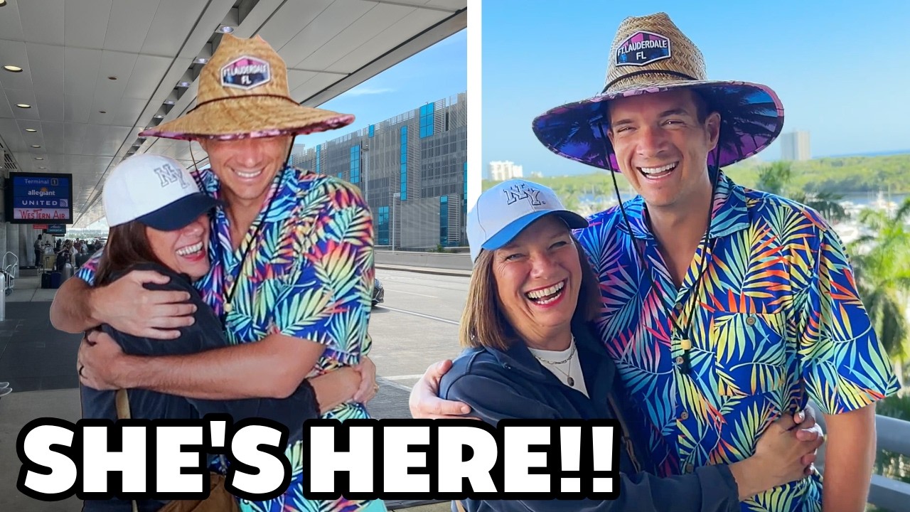 Flying Across the Country After 48 Hours of Travel (FLL Airport)