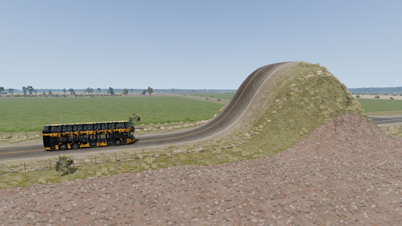 Mobil vs Bumps #8 - BeamNG Drive