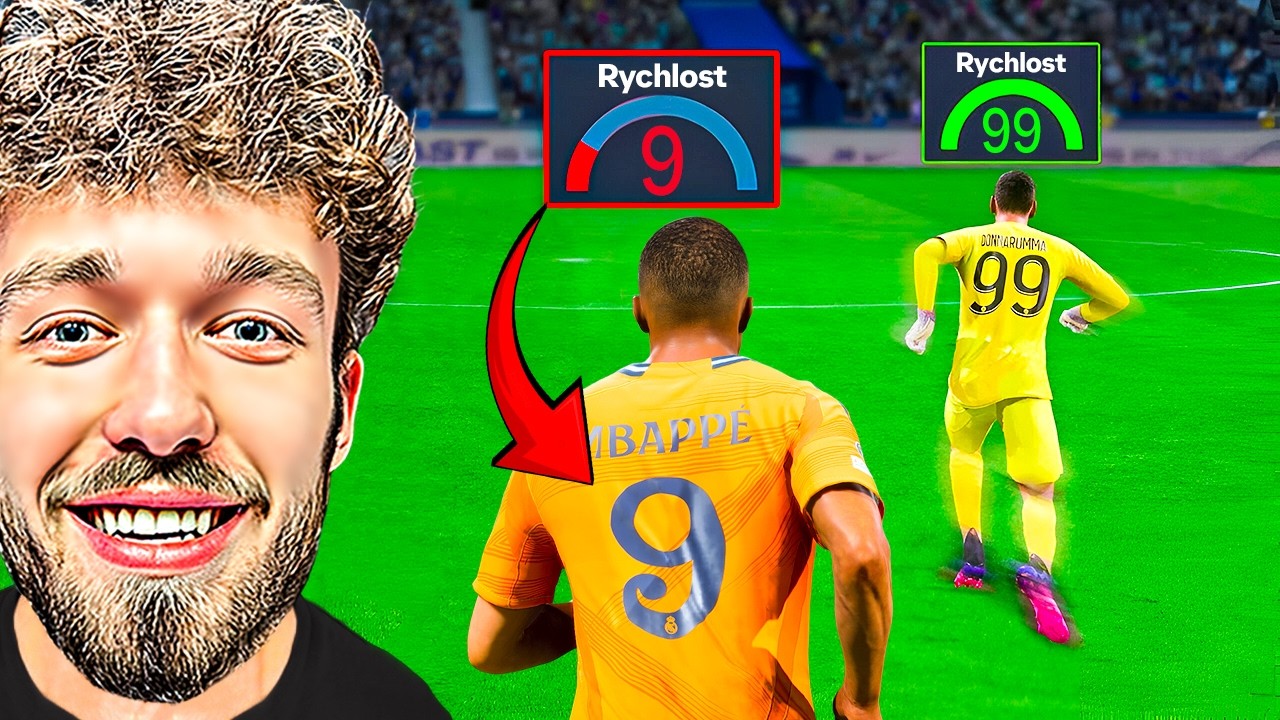 ČÍSLO NA DRESU = RYCHLOST! 😱⚡️
